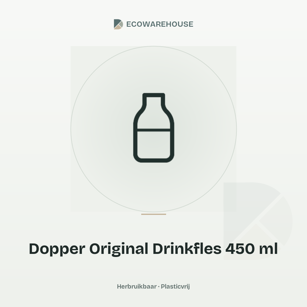 Dopper Original Drinkfles 450 ml