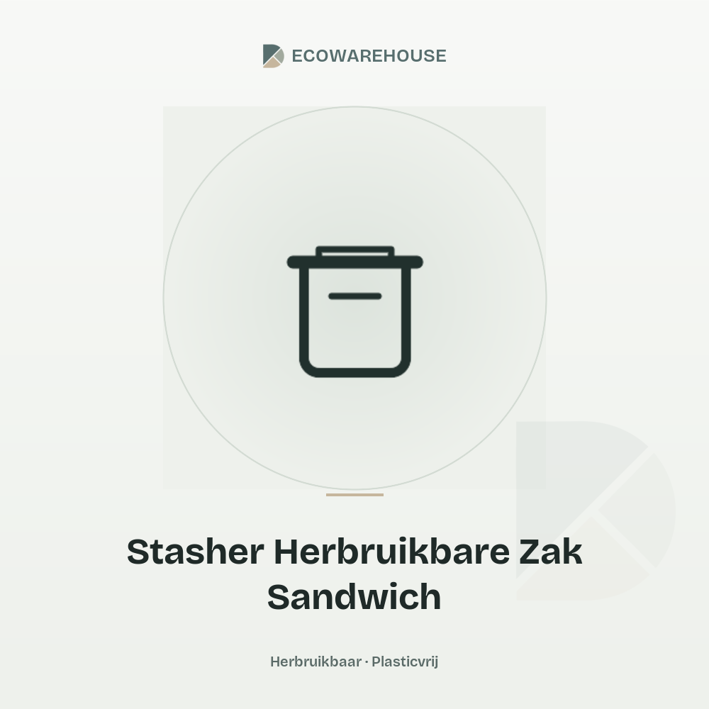 Stasher Herbruikbare Zak Sandwich