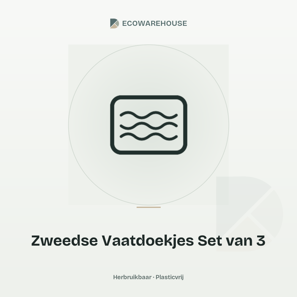 Zweedse Vaatdoekjes Set van 3